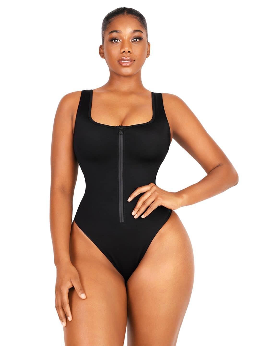 Shaping Zip Swimsuit