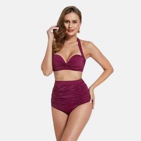 High-Waisted Shapewear Bikini