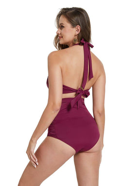 High-Waisted Shapewear Bikini