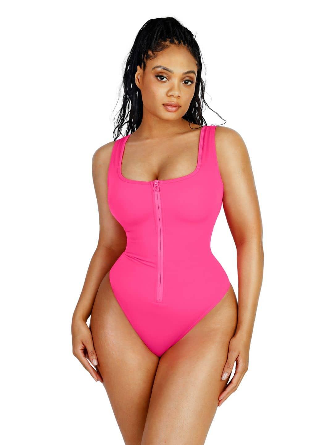 Shaping Zip Swimsuit